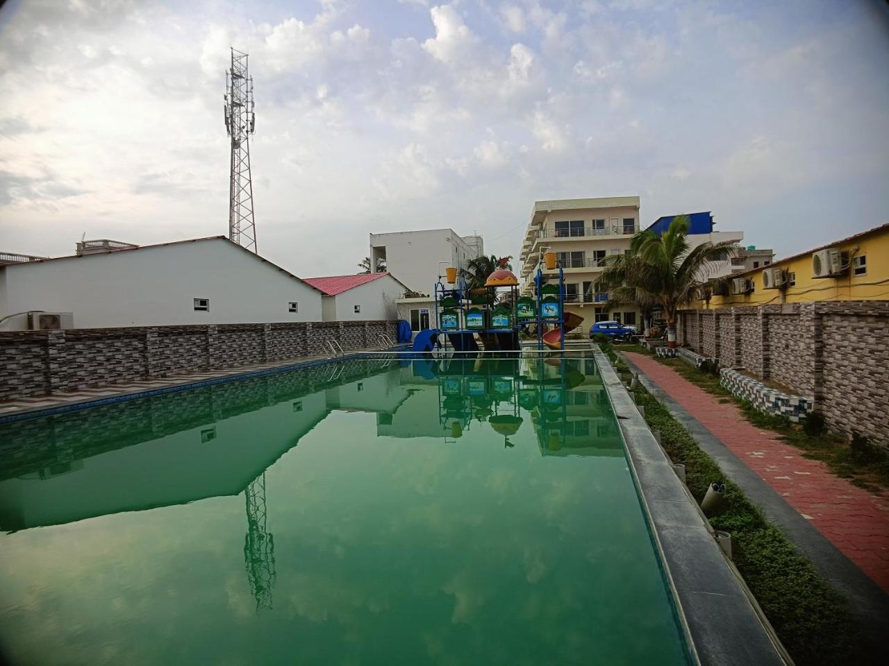 Hotel Hindusthan Inn Mandarmani Exterior foto