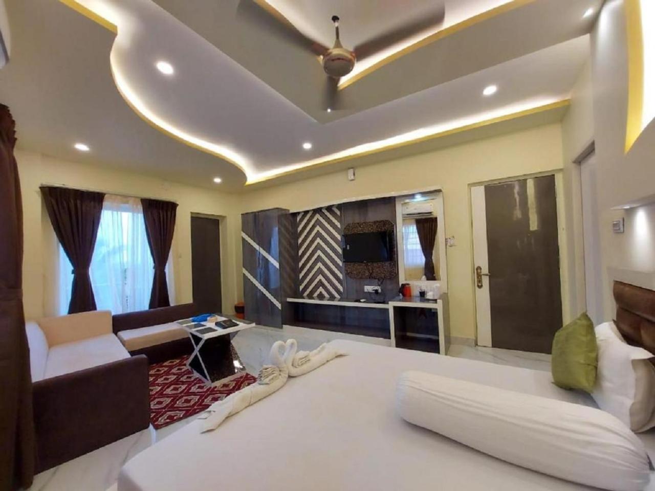 Hotel Hindusthan Inn Mandarmani Exterior foto